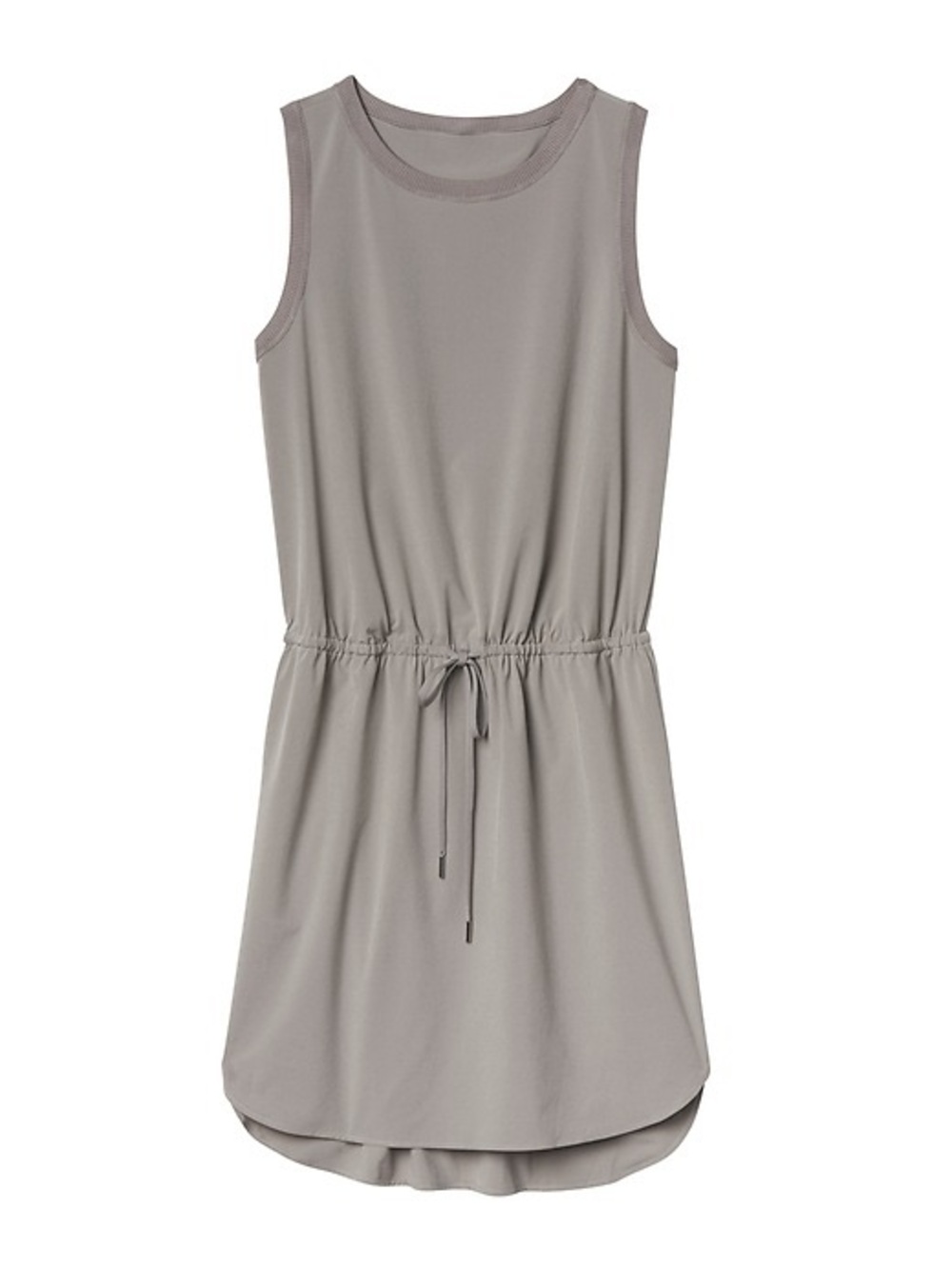 Athlete Rincon Dress in Silver grey Size XS silky fabric lightweight